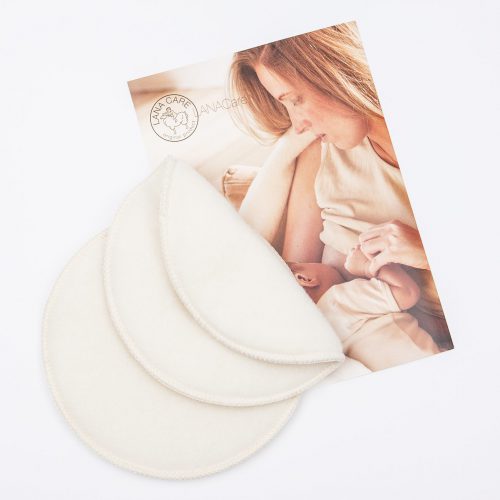 Organic Cotton / Microfibre Nursing Breast Pads by Disana