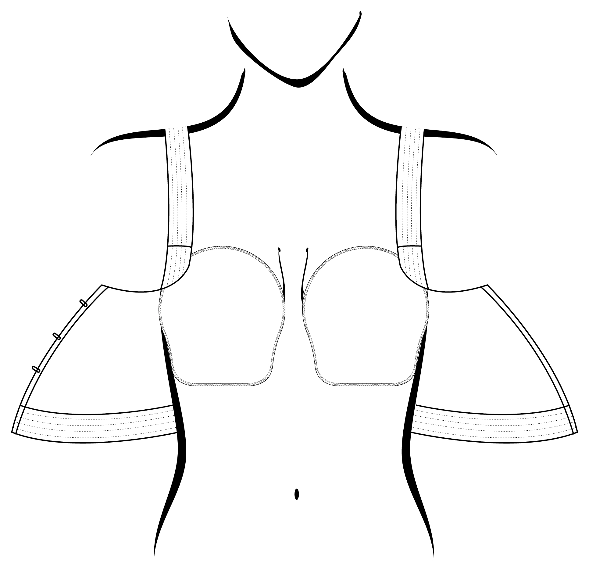 PANCZEL MASIA drawing with bra